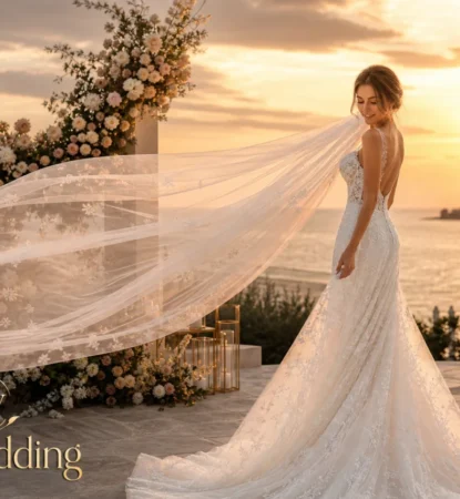 Булчински воал - за повече информация: Vip Wedding - сватбена агенция Бургас