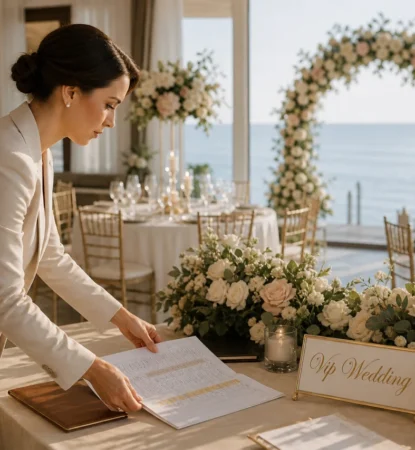 Цялостна организация на сватба - за повече информация: Vip Wedding - сватбена агенция Бургас